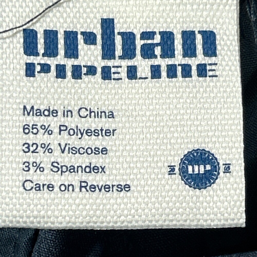Urban Pipeline Men's Chino Shorts Size 30 Grey Plaid Max Flex Shorts Golf Flat - Picture 11 of 16